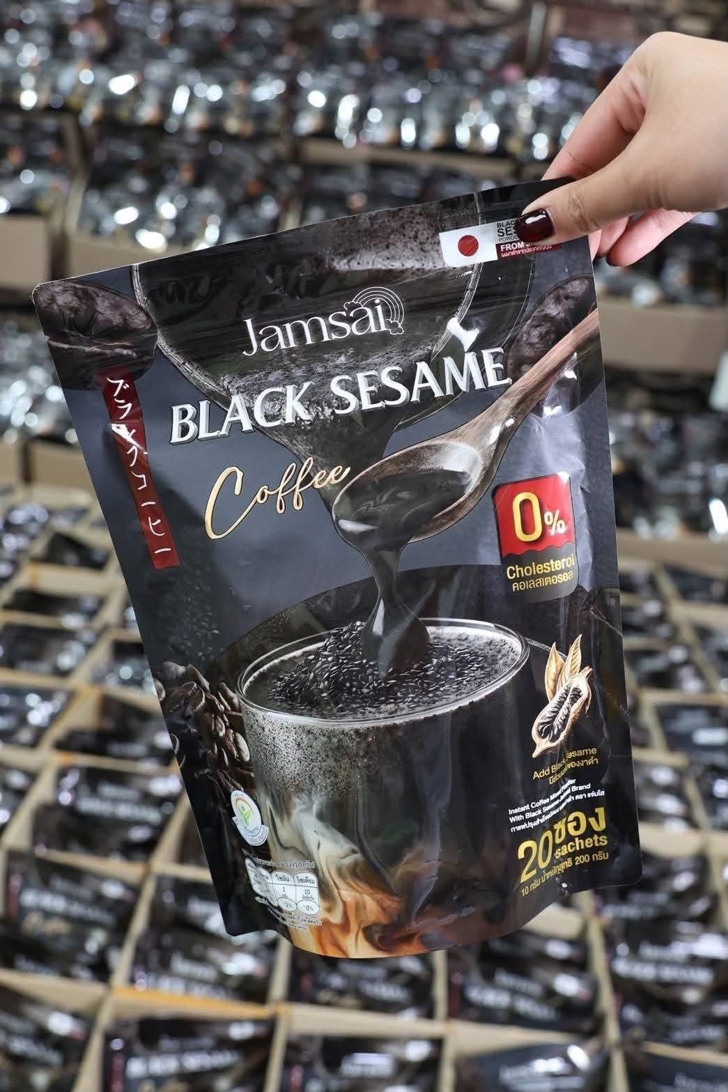 Jamsai Black Sesame Coffee (2)